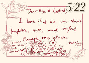 Reunited Hearts: 5/22 postcard